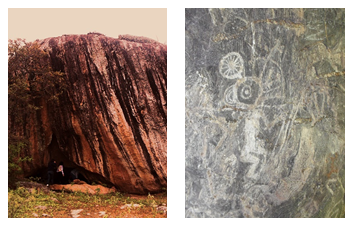 Imagen que contiene foto, roca, viejo, montaña  Descripción generada automáticamente