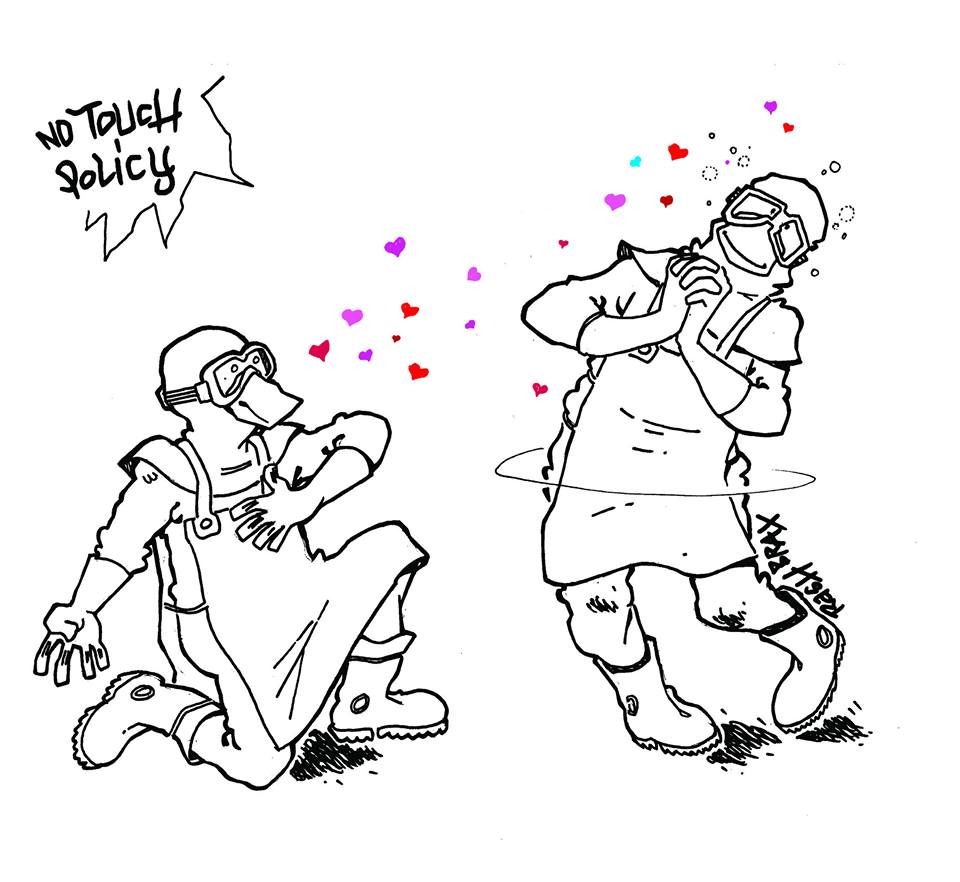 Image may contain: drawing